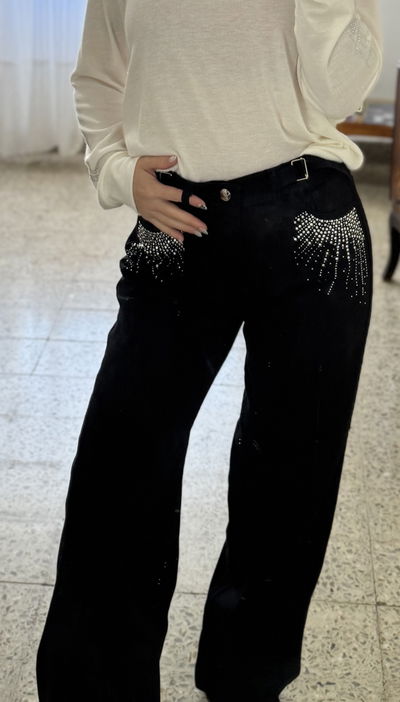 Wide leg Brille 
