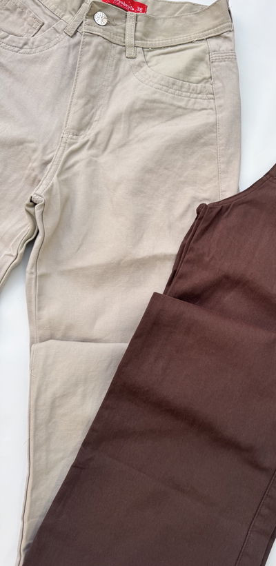 Wide leg Beige 
