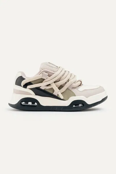 Zapatillas 47 Street Thrash Mujer Natural