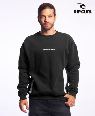 Buzo Rip Curl Crew Light Clean negro