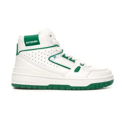 Zapatillas ATOMIK Japan Mid blanco verde