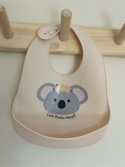 Babero Silicona koala 