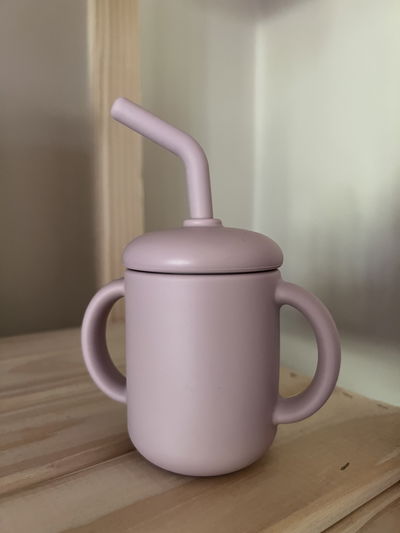 Vasos de silicona con bombilla y asas