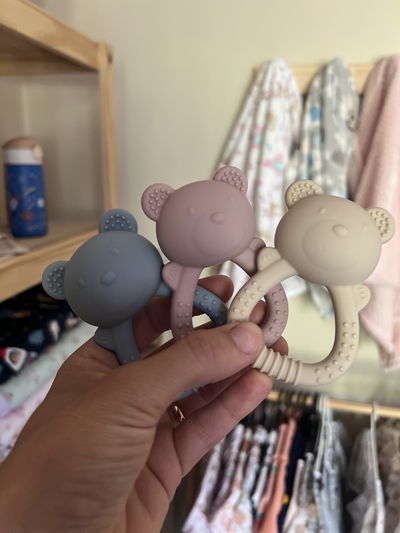 Mordillo sonajero oso 