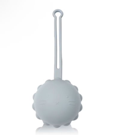 Guardachupetes Silicona León Gris Claro