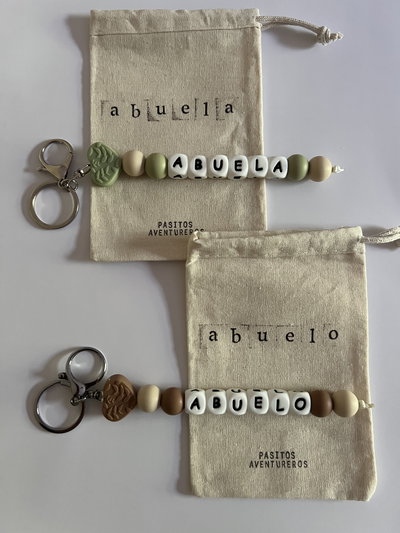 Combo llaveros abuelo/abuela