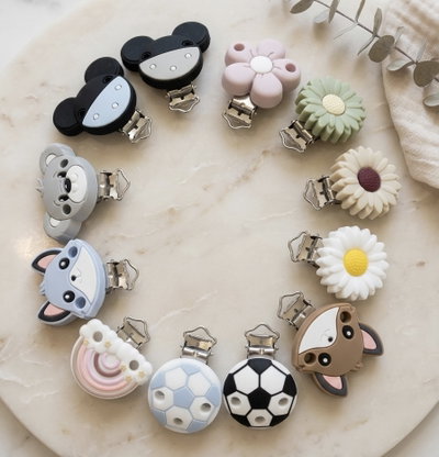 Portachupete broche especial con forma (Elegí el broche)