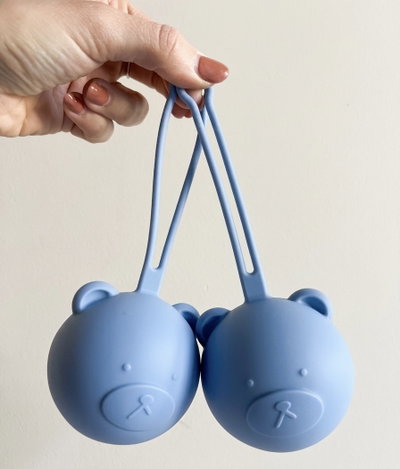 Guardachupetes azul seco oso 