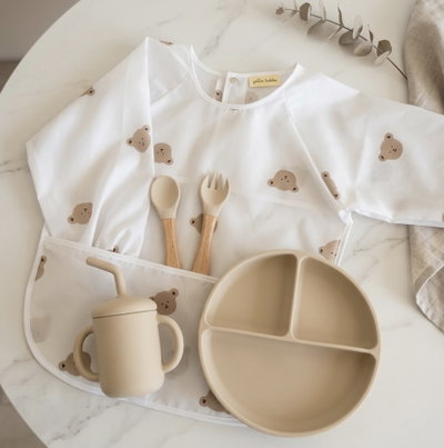Kit de alimentación completo color beige premium