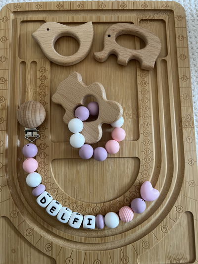 Mordillo personalizado (elefante/Oso/Pájaro) 