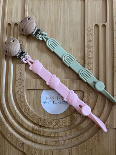 Portachupete Tiras Silicona 