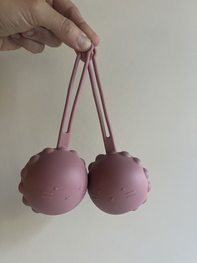 Guardachupetes Silicona León Rosa 