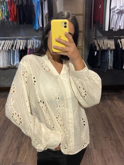 •Camisola SOL crudo•