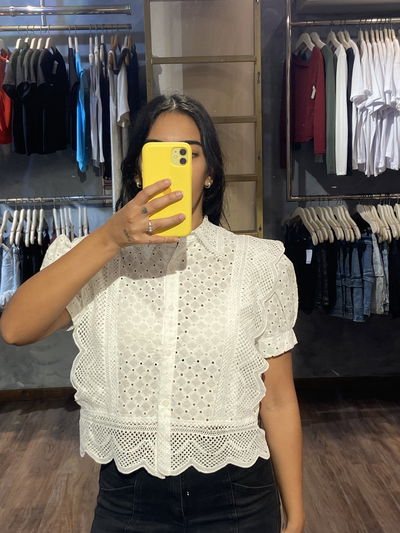 •Camisa LUISA blanca•