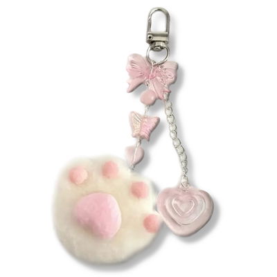 Llavero con charm patita