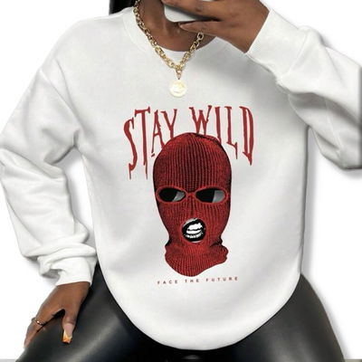 Buzo "Stay Wild" Shein