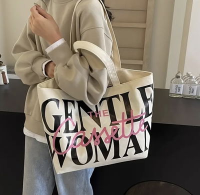 Tote Bag De Tela Casette
