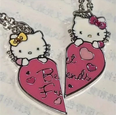 Set Collares Hello Kitty Friends