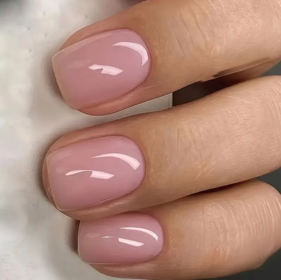 Uñas Press On Rosy Basicas