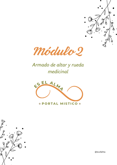 Curso de limpieza y protección energética MODULO 2