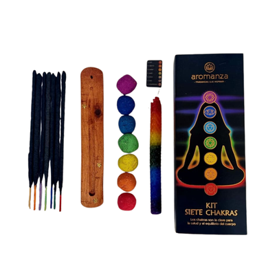 Kit 7 chakras aromanza