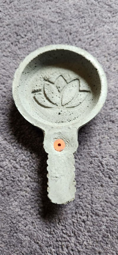 Defumador/sahumador flor de loto