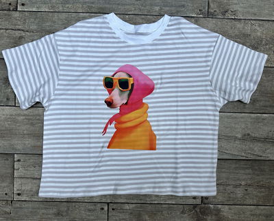 REMERA DOG DIVA
