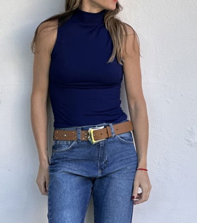 MEDIA POLERA RIB