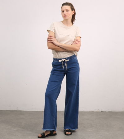 JEAN JOGGER WIDE LEG ELASTIZADO 