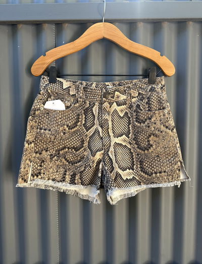 SHORT DE JEAN REPTIL