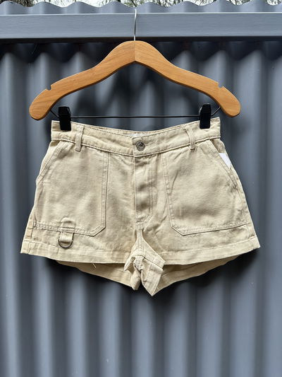 SHORT GABARDINA BEIGE