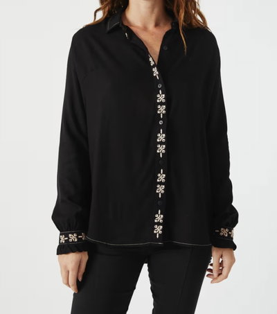 CAMISA BORDADA PUÑOS