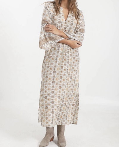 VESTIDO SARIA - SEDA INDIA