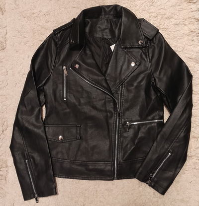 CAMPERA CHAQUETA ECOCUERO