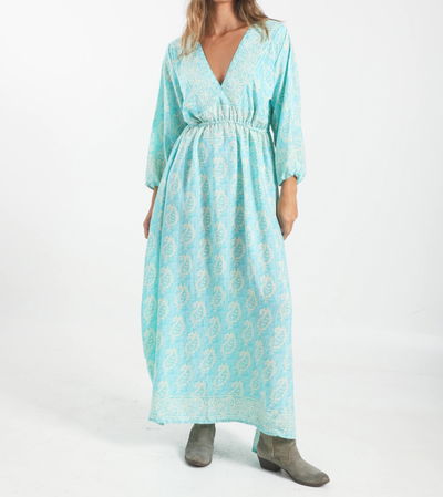 VESTIDO OASIS - SEDA INDIA