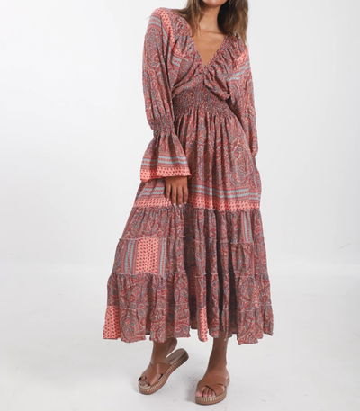 VESTIDO PETRO - SEDA INDIA