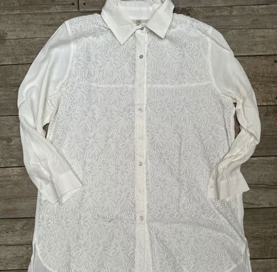 MAXI CAMISA BORDADA
