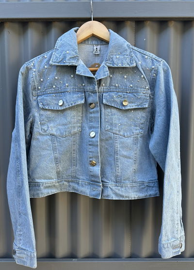 CAMPERA DE JEAN PERLAS