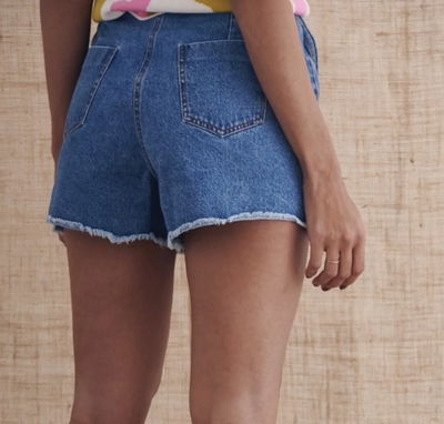 SHORT POLLERA DE JEAN