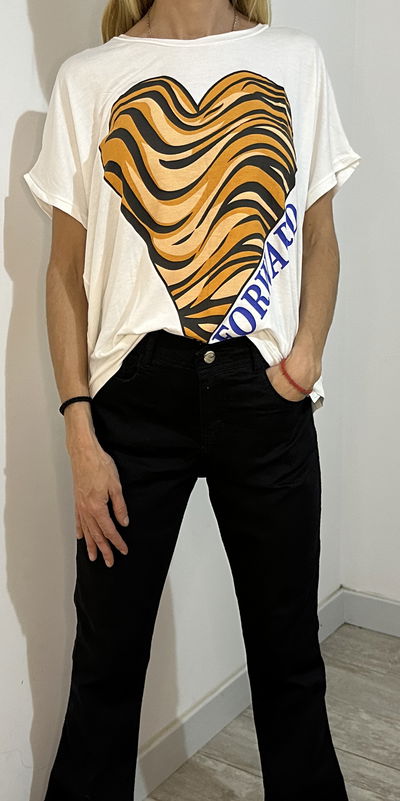 REMERA CORAZÓN PRINT