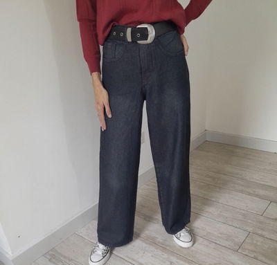 JEAN ÓXIDO WIDE LEG