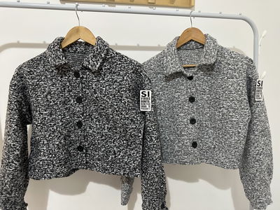 CAMISACO BOUCLE CORTO