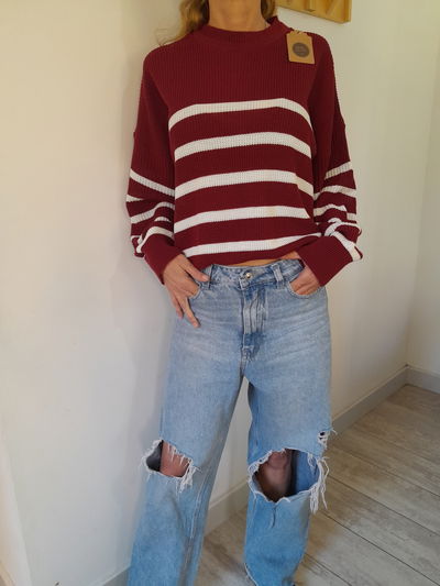 SWEATER MANGA GLOBO