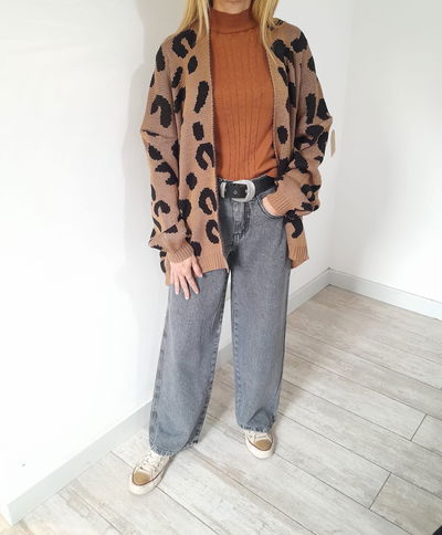SACO DE LANA PRINT