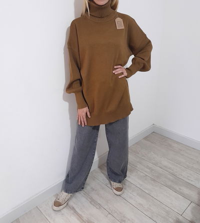 MAXI POLERA DE LANA