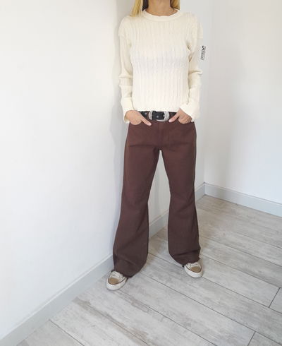 WIDE LEG CHOCOLATE