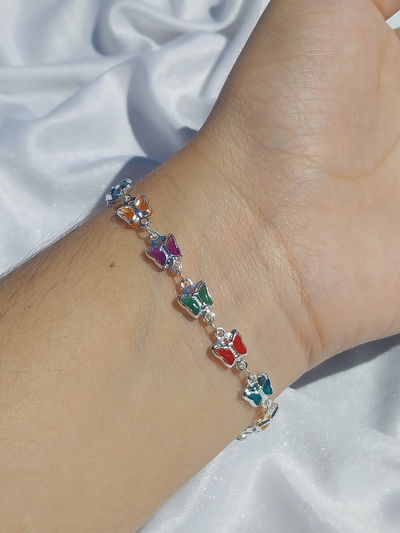 Pulsera maripositas