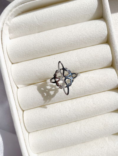 Anillo nudo de bruja