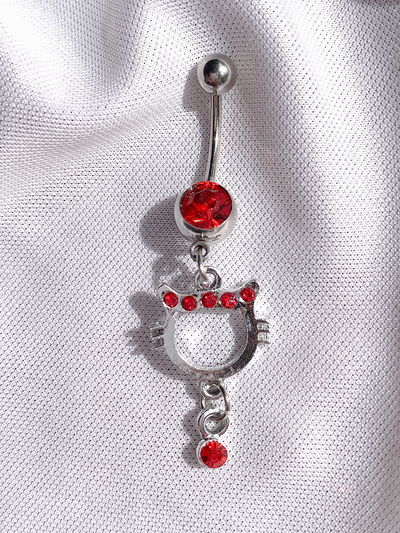 Piercing ombligo kitty