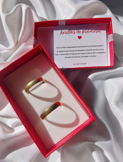 Anillos promesa